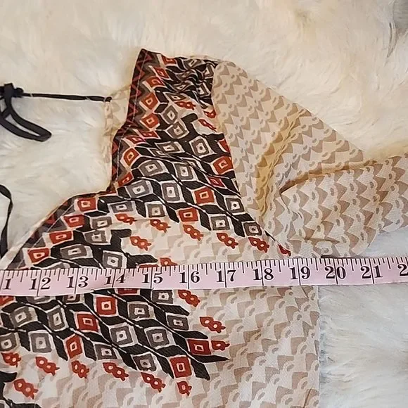 Free People- BOHO Sheer Dress/ Blouse in like new condition. - Picture 6 of 8